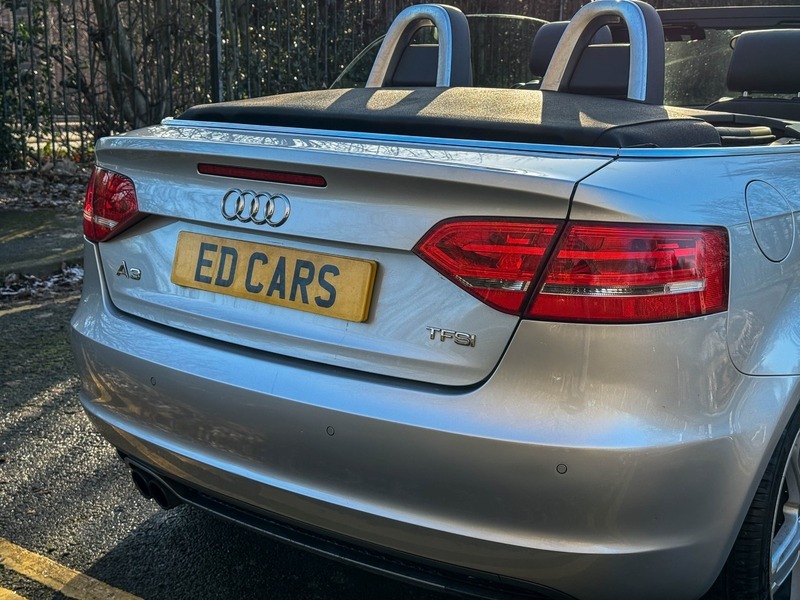 Audi A3 Cabriolet 2.0 Tfsi S Line Silver #3