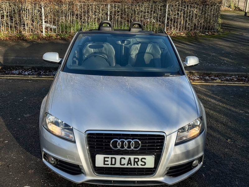Audi A3 Cabriolet 2.0 Tdi Sport S Black #16