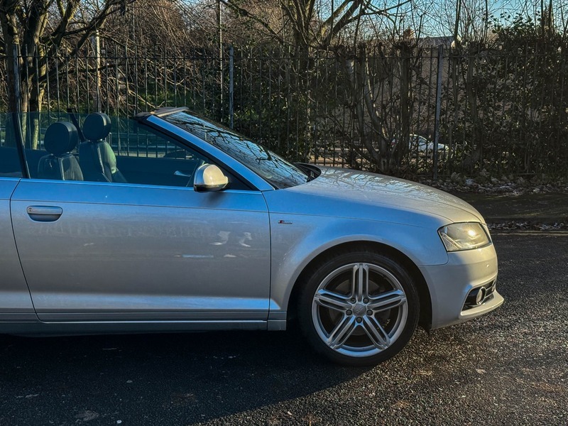 Audi A3 Cabriolet 2.0 Tdi Sport S Black #14