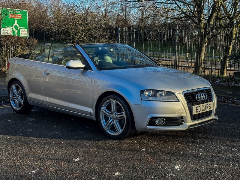 Audi A3 Cabriolet 2.0 Tdi Sport S Black #15