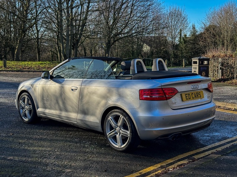 Audi A3 Cabriolet 2.0 Tdi Sport S Black #9