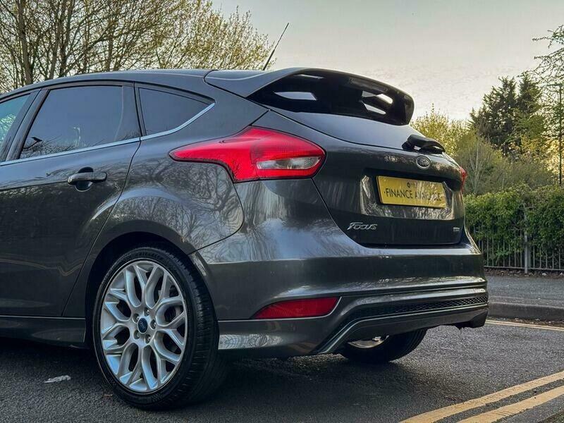 Ford Focus 1.0T Ecoboost Zetec S BG65DKA Grey #2