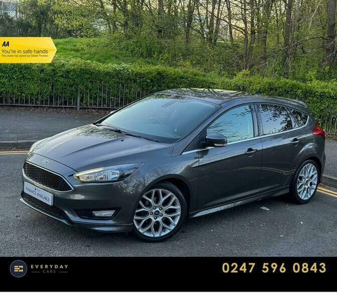 Ford Focus 1.0T Ecoboost Zetec S BG65DKA Grey