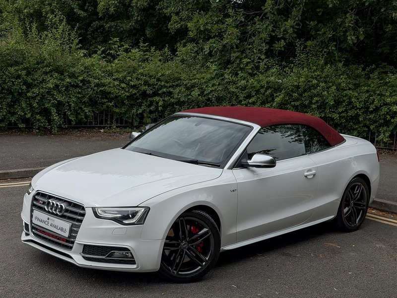 Audi S5 3.0 Tfsi V6 Cabriolet White #5