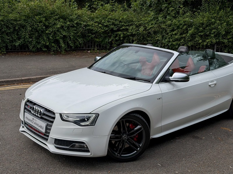 Audi S5 3.0 Tfsi V6 Cabriolet White #3