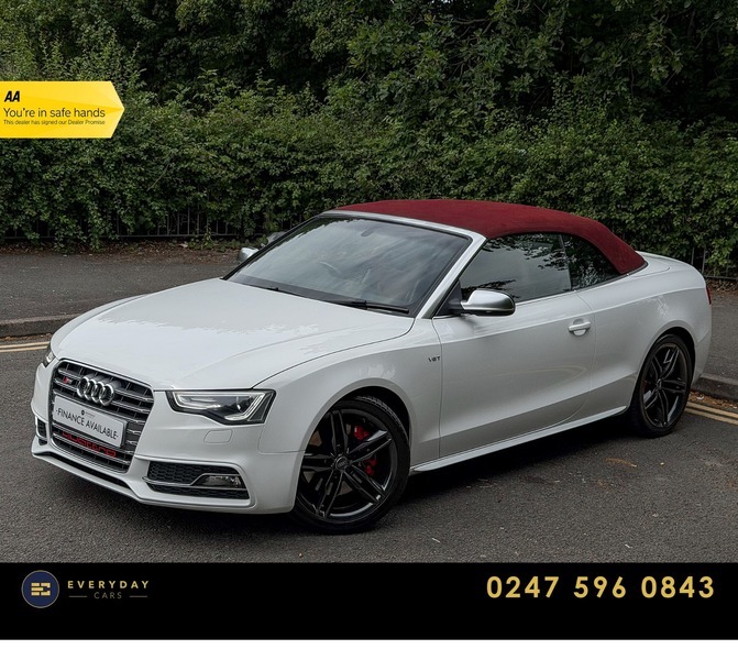 Audi S5 3.0 Tfsi V6 Cabriolet White