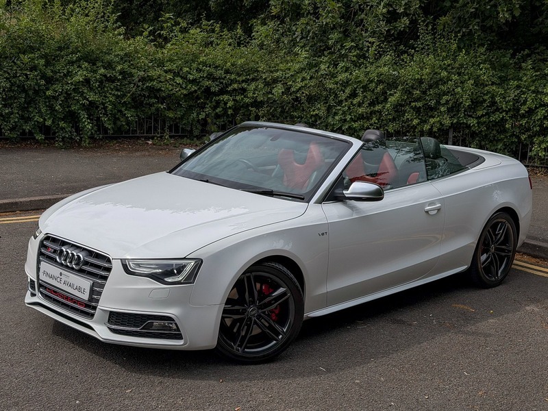 Audi S5 3.0 Tfsi V6 Cabriolet White #4