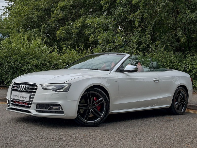 Audi S5 3.0 Tfsi V6 Cabriolet White #6