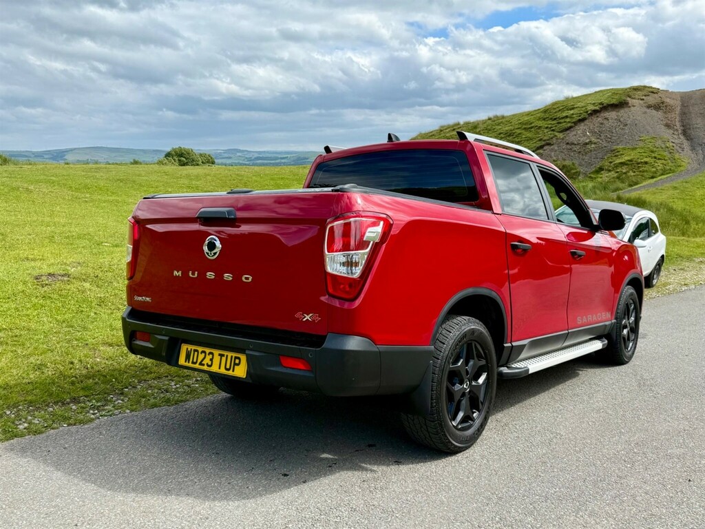 SsangYong Musso Saracen Blue #25