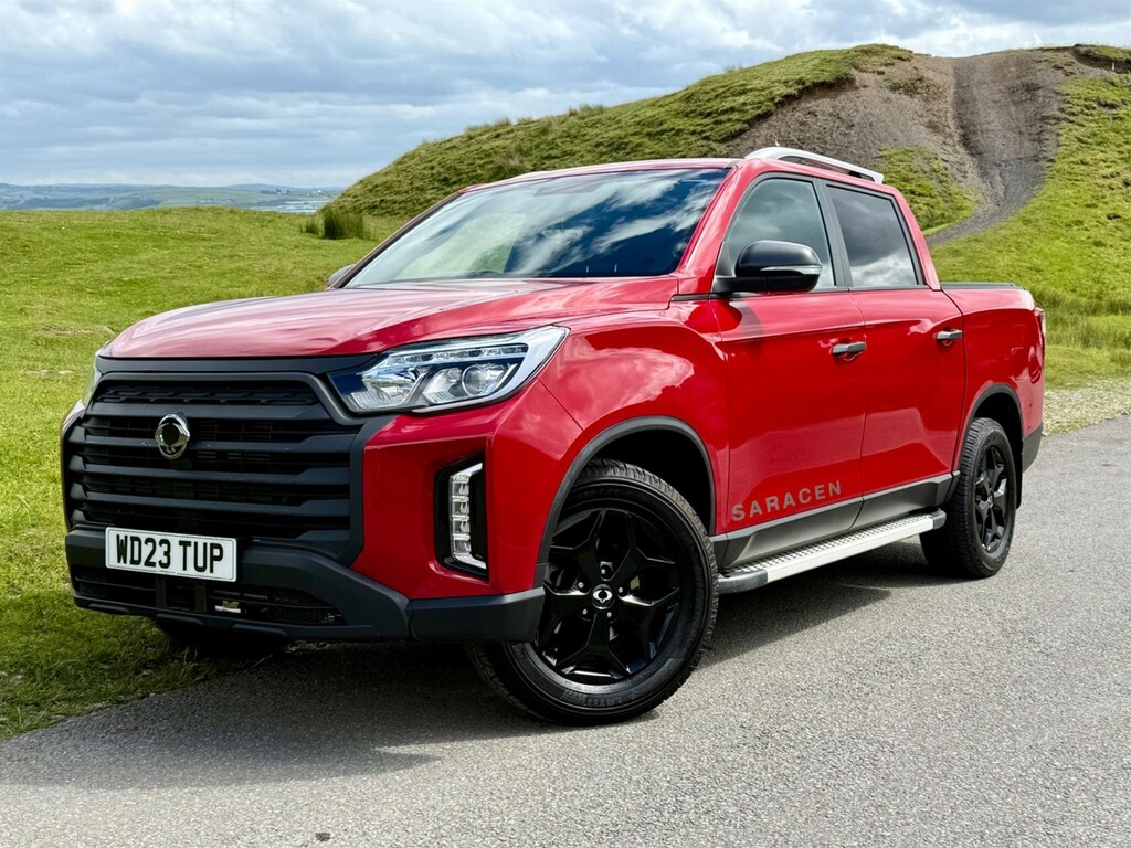 SsangYong Musso Saracen Blue #20