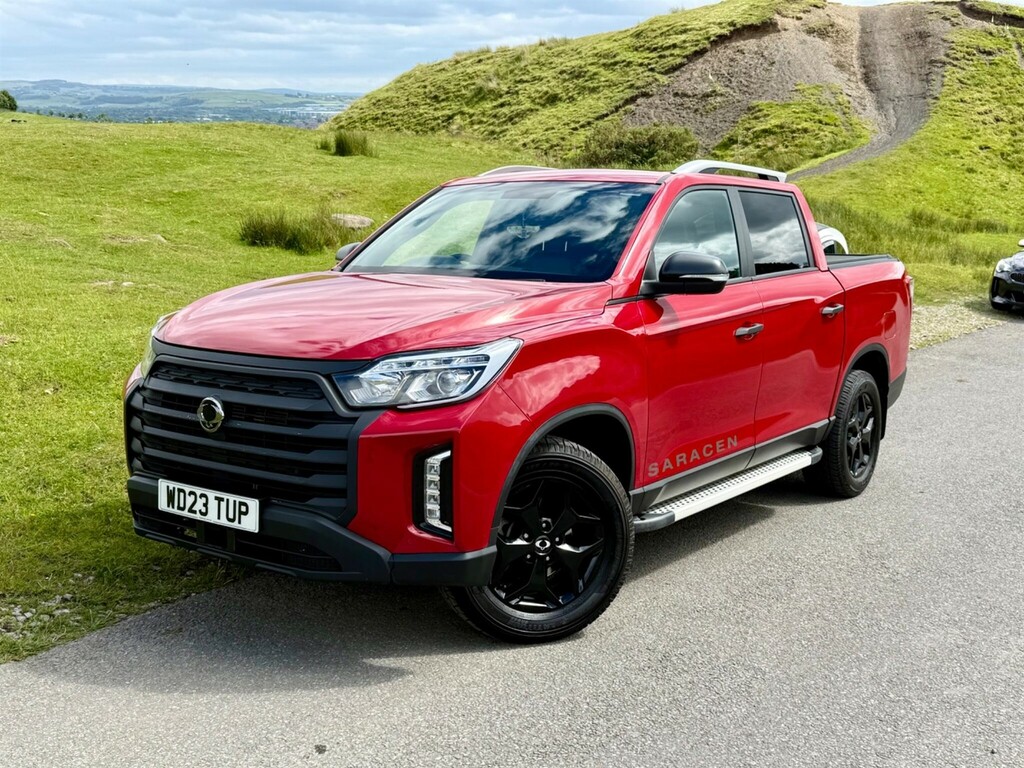 SsangYong Musso Saracen Blue #18