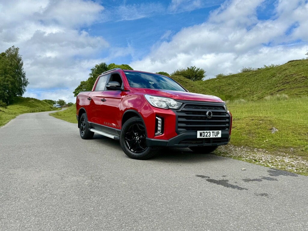 SsangYong Musso Saracen Blue #22