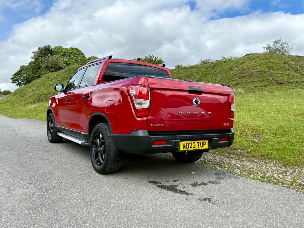 SsangYong Musso Saracen Blue #21
