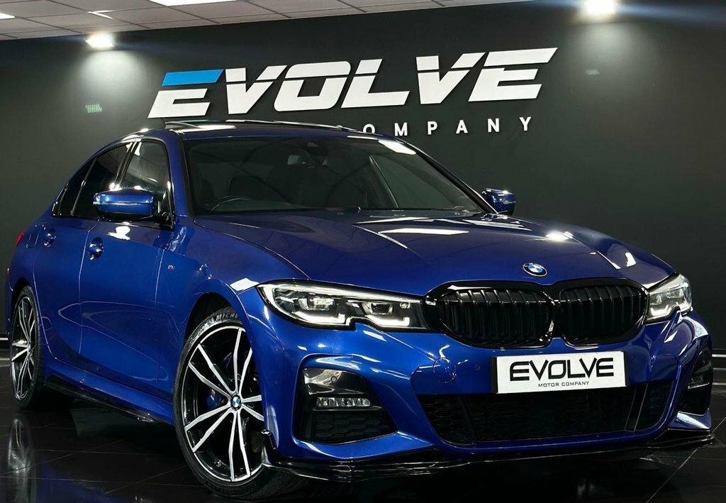 BMW 3 Series 3L M Sport YC20ONV Blue