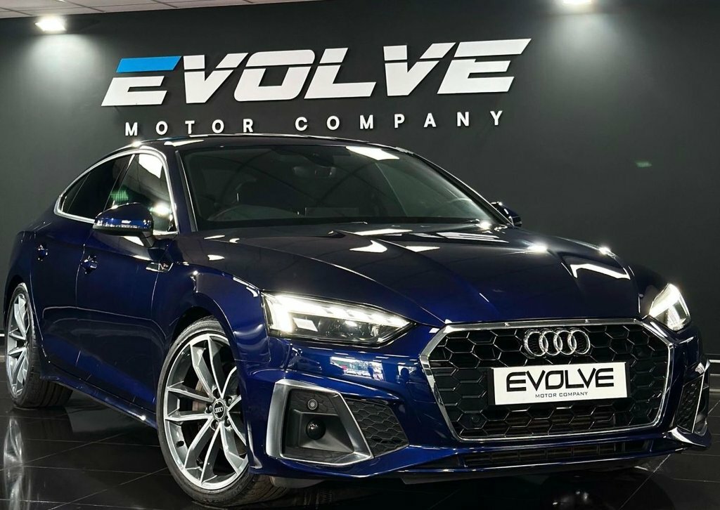 Audi A5 2L S Line Blue
