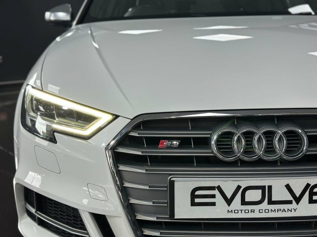 Audi S3 Hatchback WN66HHU White #6
