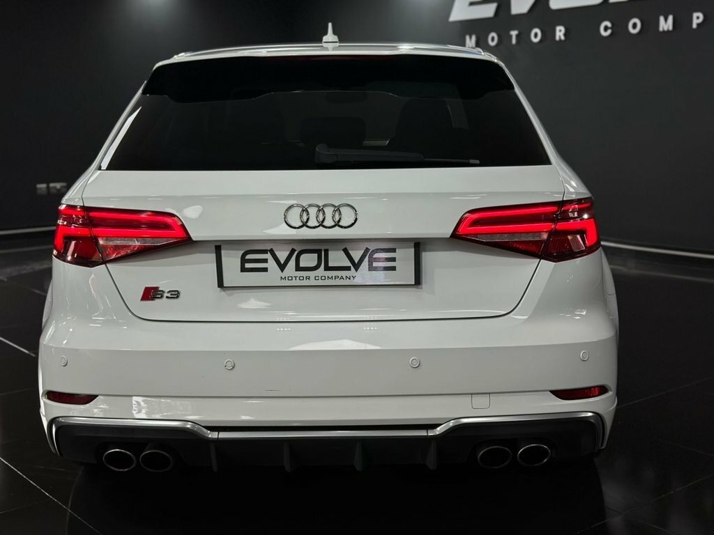 Audi S3 Hatchback WN66HHU White #5