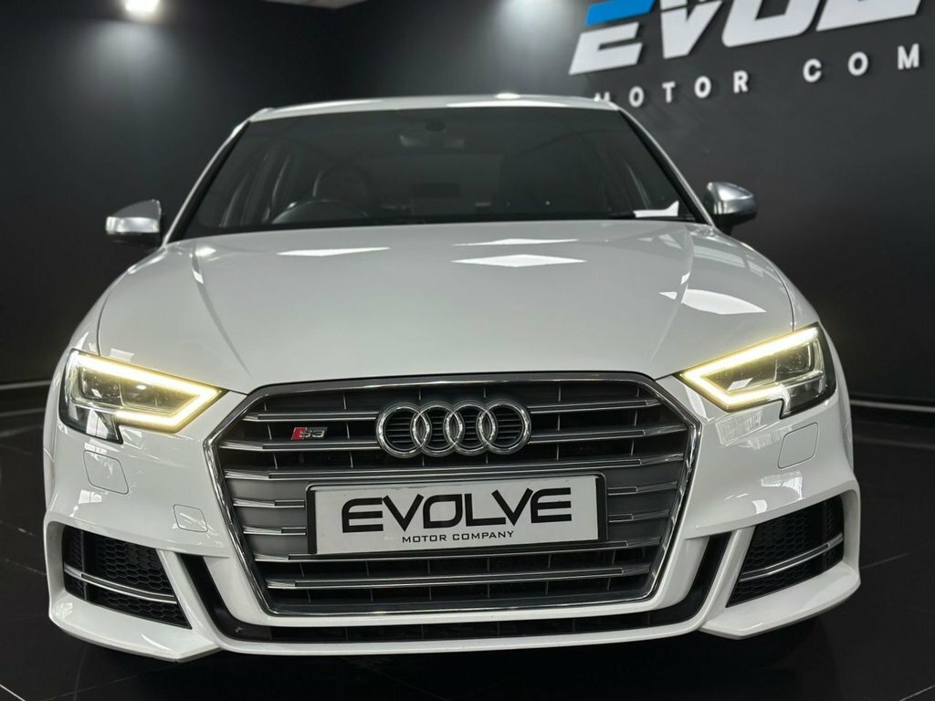 Audi S3 Hatchback WN66HHU White #4