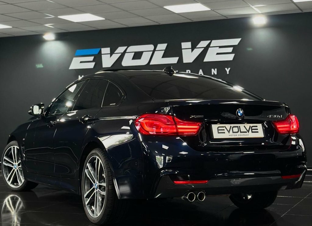 BMW 4 Series Gran Coupe 3L M Sport Black #2