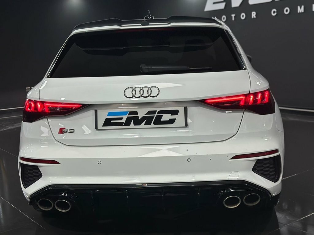 Audi S3 Hatchback DX21YKM White #5