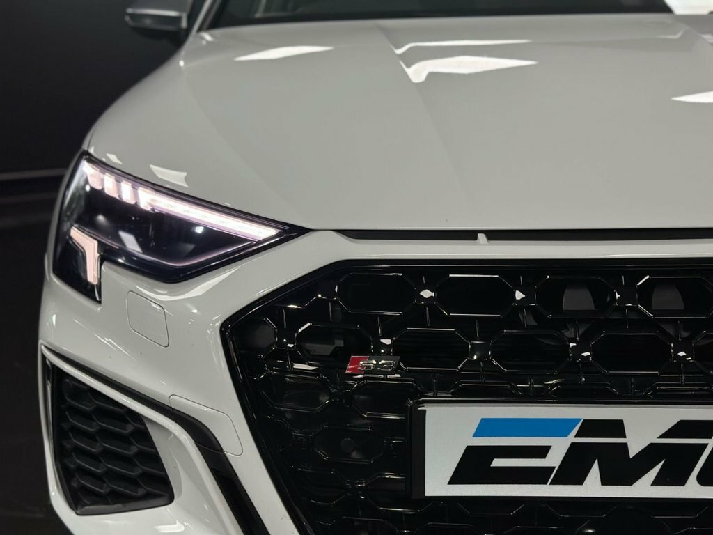 Audi S3 Hatchback DX21YKM White #6