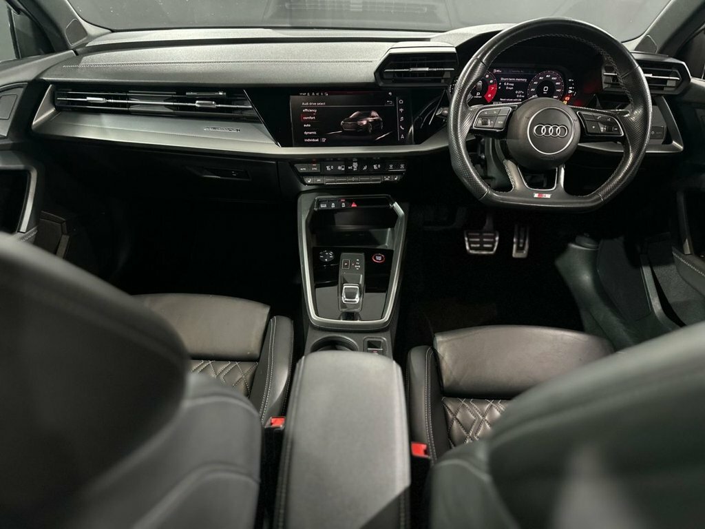 Audi S3 Hatchback DX21YKM White #3