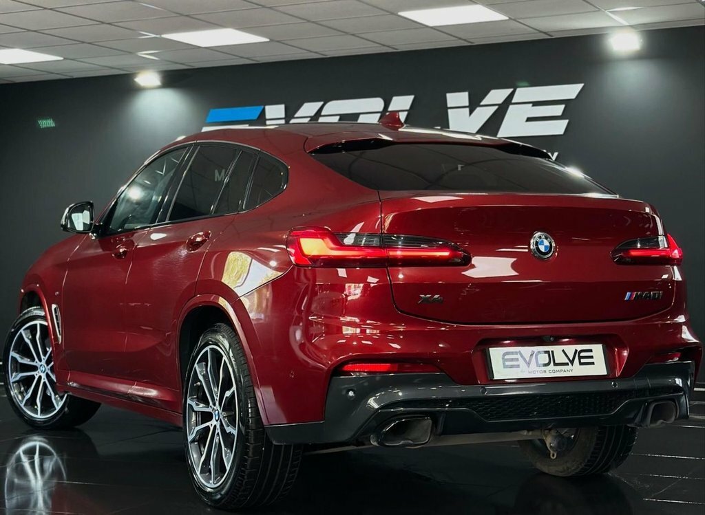 BMW X4 Suv Red #2