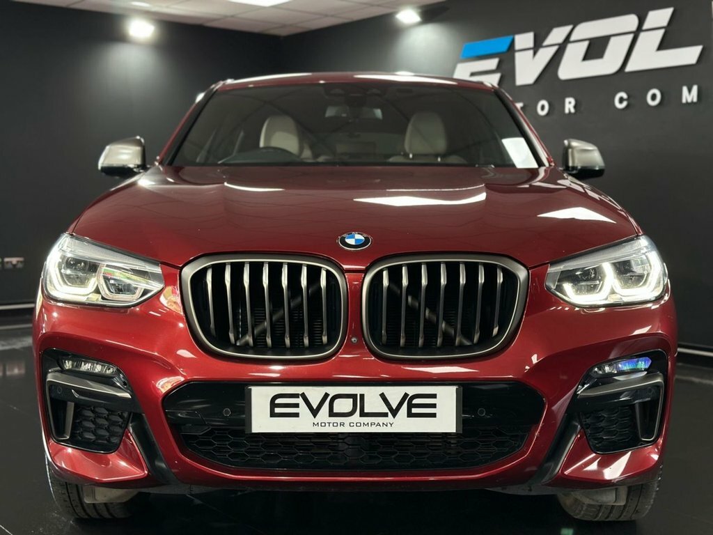BMW X4 Suv Red #4