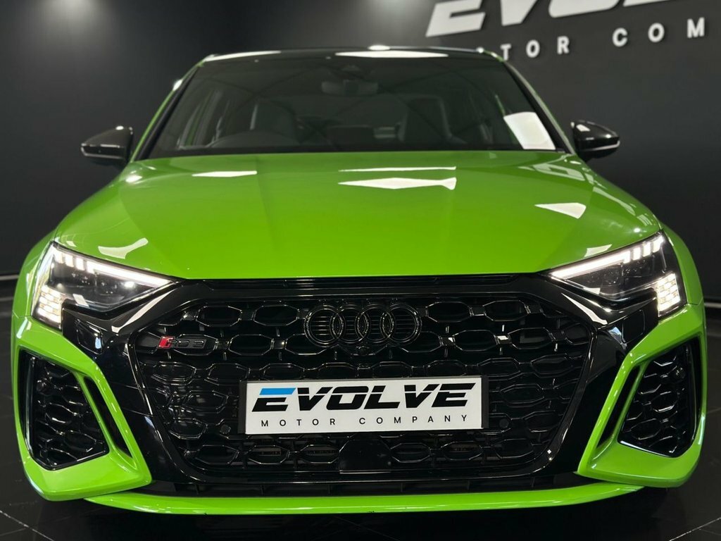 Audi RS3 2.5L Carbon Black Green #4