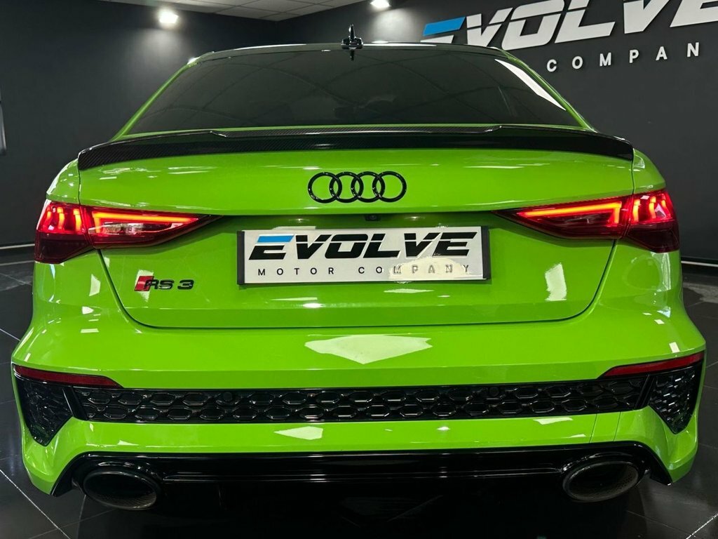 Audi RS3 2.5L Carbon Black Green #5