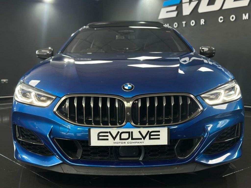 BMW 8 Series Gran Coupe M850i Xdrive Blue #4
