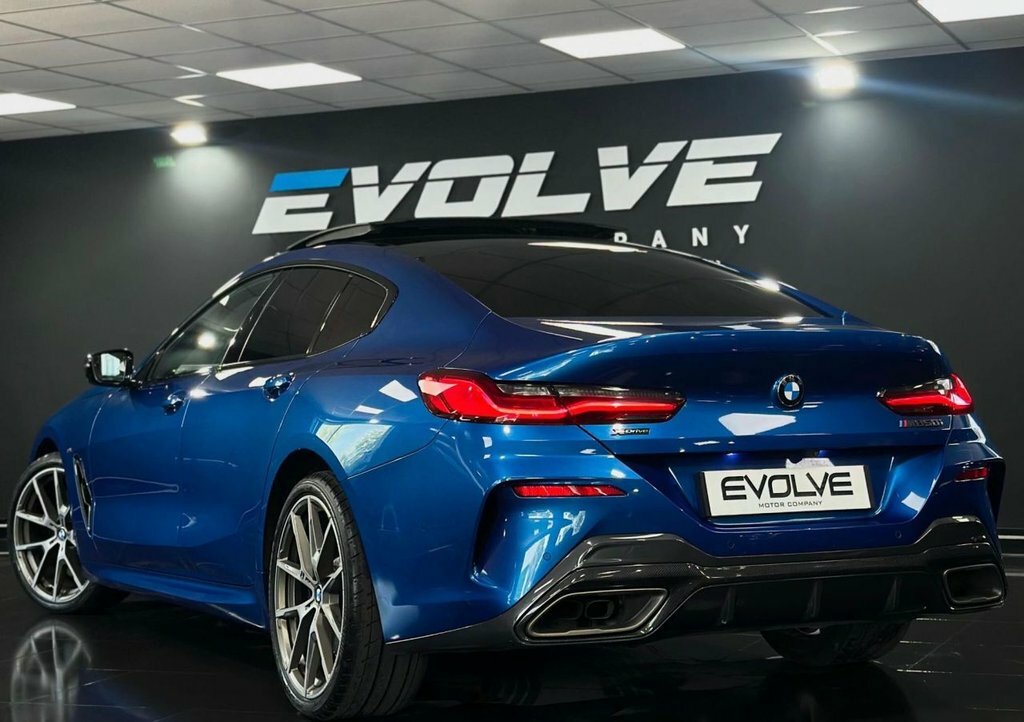 BMW 8 Series Gran Coupe M850i Xdrive Blue #2