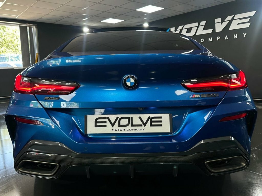 BMW 8 Series Gran Coupe M850i Xdrive Blue #5