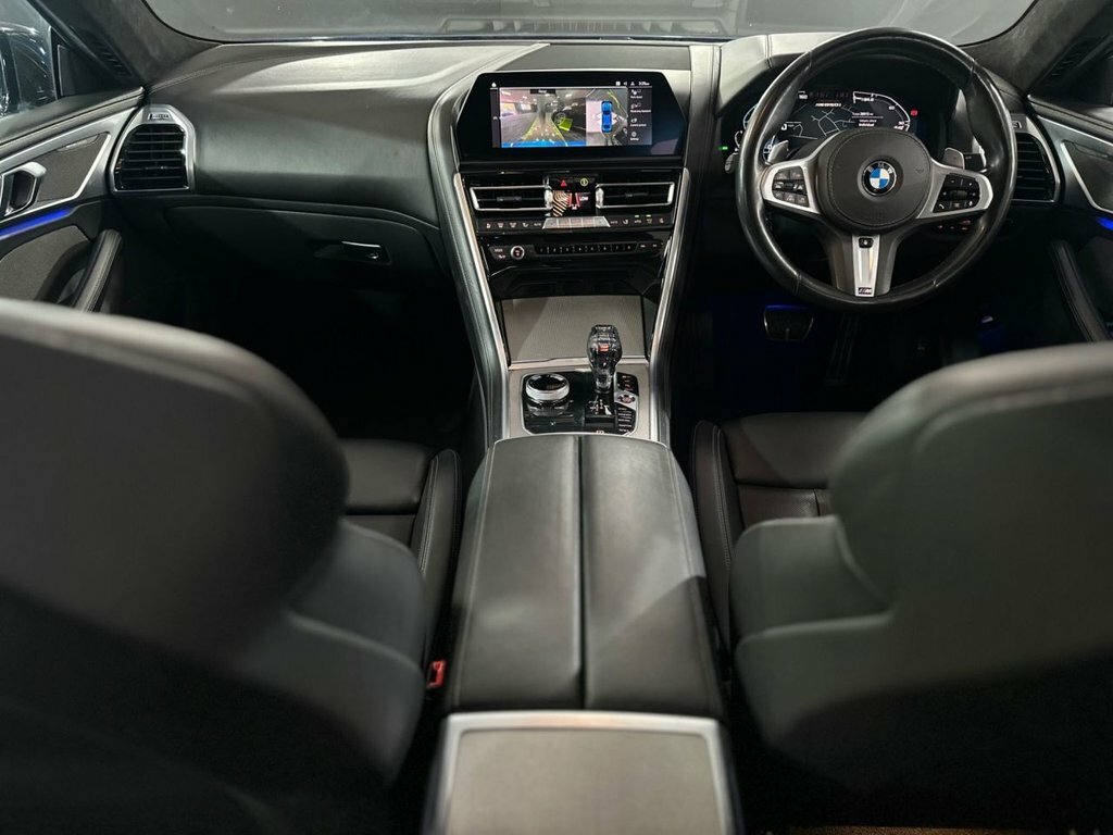 BMW 8 Series Gran Coupe M850i Xdrive Blue #3