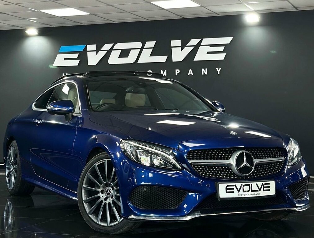 Mercedes-Benz C Class 2.1L Amg Line Blue
