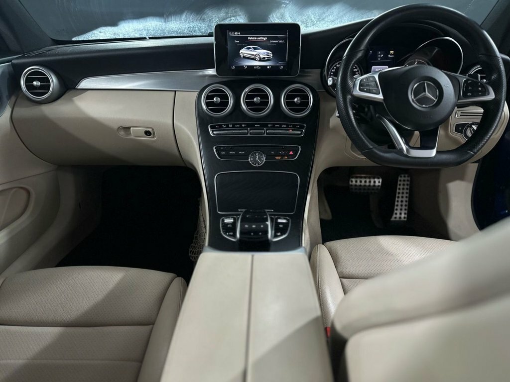 Mercedes-Benz C Class 2.1L Amg Line Blue #3