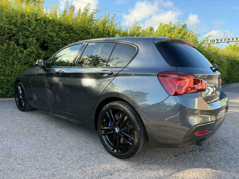BMW 1 Series 2.0 118D M Sport HT18XHZ Grey #4