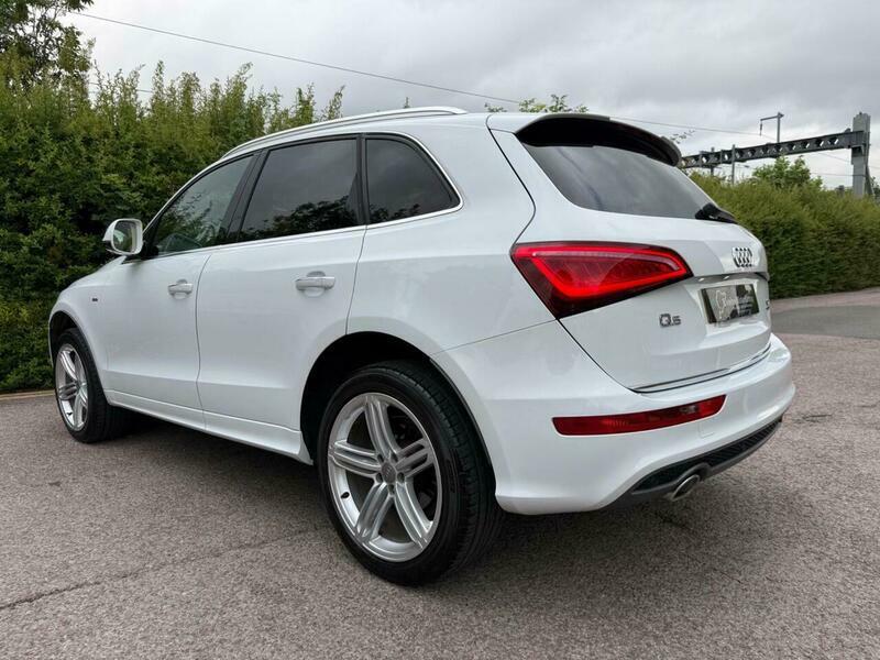 Audi Q5 2.0 Tdi S Line CP65NNL White #4