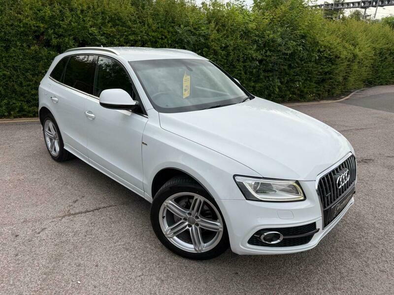 Audi Q5 2.0 Tdi S Line CP65NNL White #6