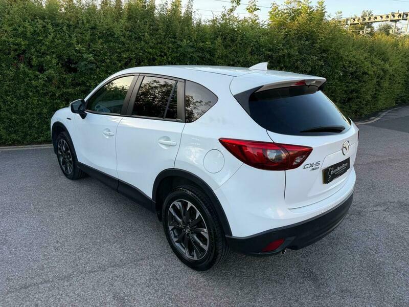 Mazda CX-5 2.2 Skyactiv-d Sport Nav White #4