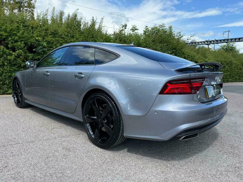 Audi A7 3.0 Bitdi V6 Black Grey #4