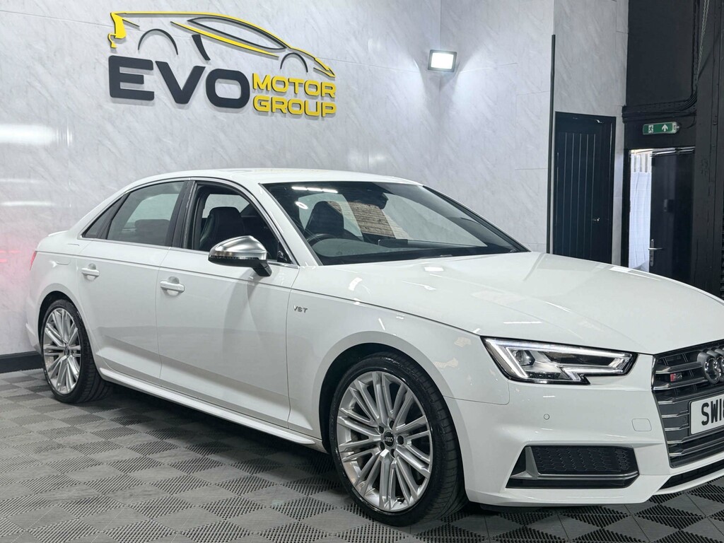 Audi S4 3.0 Tfsi V6 Tiptronic Quattro Euro 6 Ss White #7