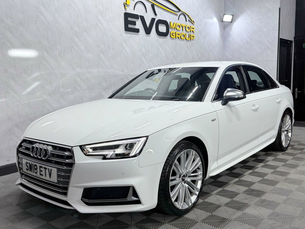 Audi S4 3.0 Tfsi V6 Tiptronic Quattro Euro 6 Ss White #14