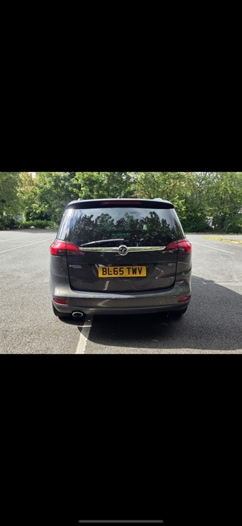Vauxhall Zafira Tourer 2.0 Sri Cdti Grey #5