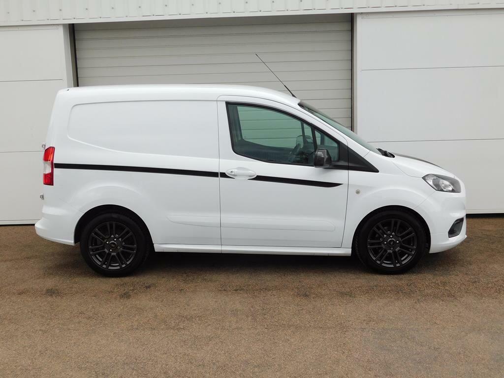 Ford Transit Courier 1.0 Ecoboost Sport L1 Euro 6 White #3