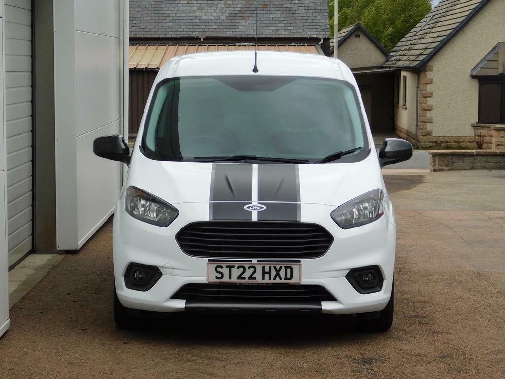 Ford Transit Courier 1.0 Ecoboost Sport L1 Euro 6 White #2