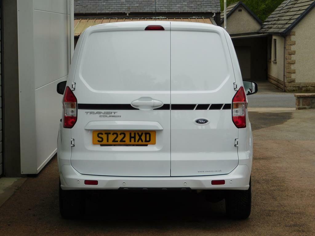 Ford Transit Courier 1.0 Ecoboost Sport L1 Euro 6 White #4