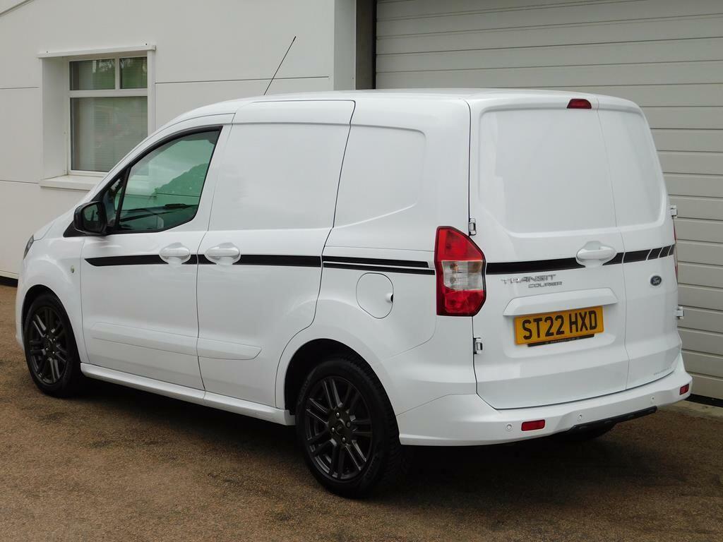 Ford Transit Courier 1.0 Ecoboost Sport L1 Euro 6 White #5