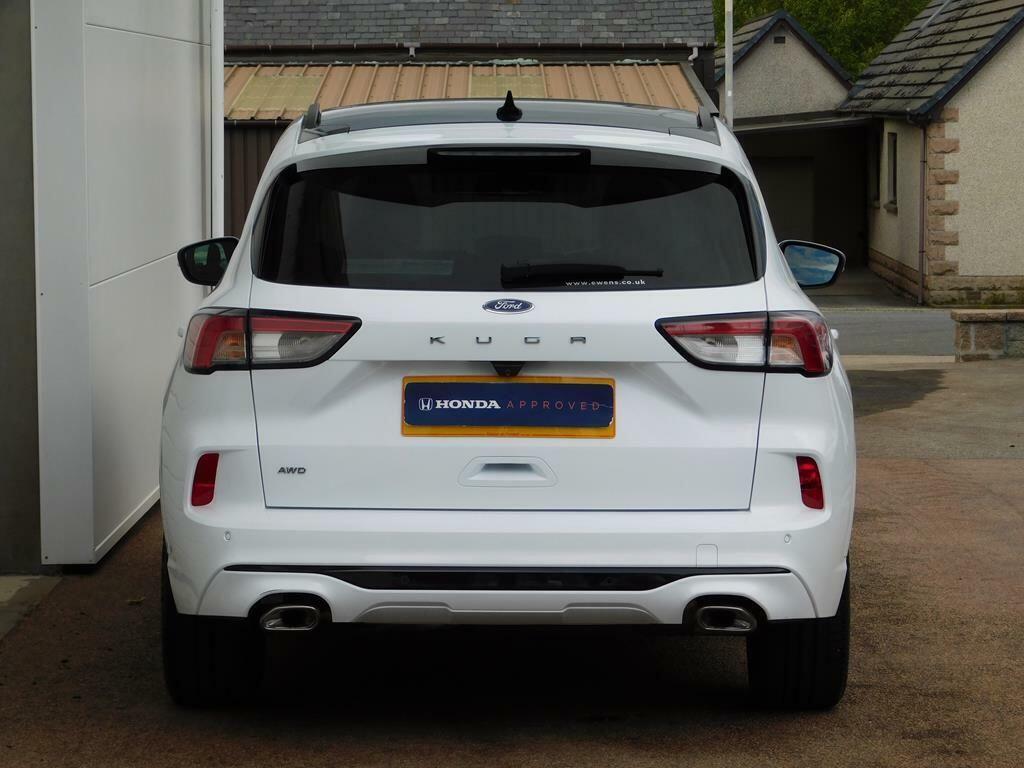 Ford Kuga 2.0 Ecoblue St-line X Edition Awd Euro 6 Ss WV21YVM White #4
