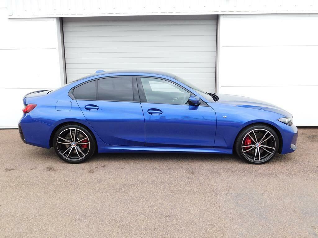 BMW 3 Series 2.0 320D Mht M Sport Euro 6 Ss YA24UVW Blue #3